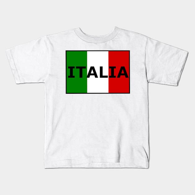 Italia Kids T-Shirt by Karpatenwilli